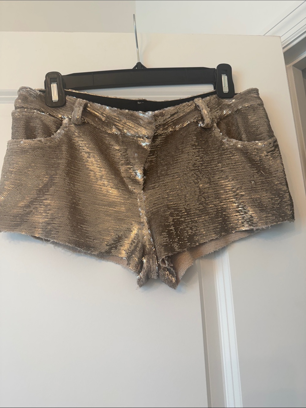 IRO Metallic Sequin Shorts - Gold Sequins 🔥🔥🔥US size 4 - Picture 3 of 13